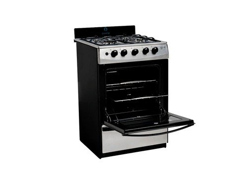 Cocina 4 hornallas Master Style Inox Escorial