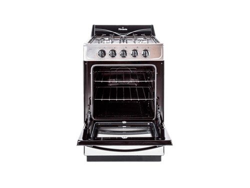 Cocina 4 hornallas 5518F acero inoxidable Florencia