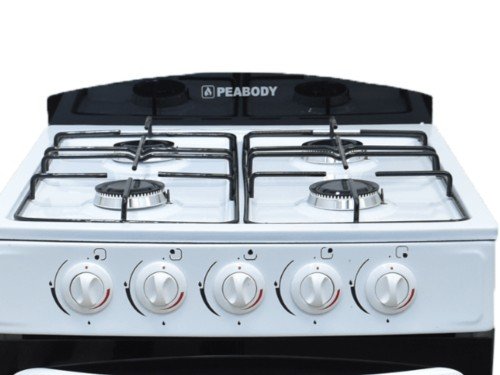 Cocina 4 hornallas Clásica 56 Blanca Peabody