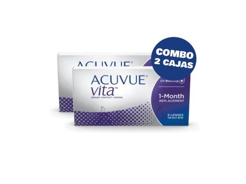 Promo Lentes Acuvue Vita  Esferica - COMBO