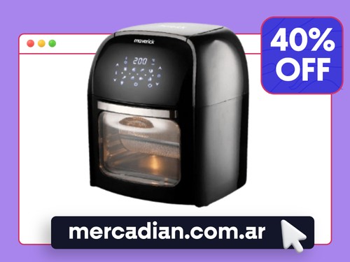 Freidora De Aire Digital 12l Maverick Airf12 1800w