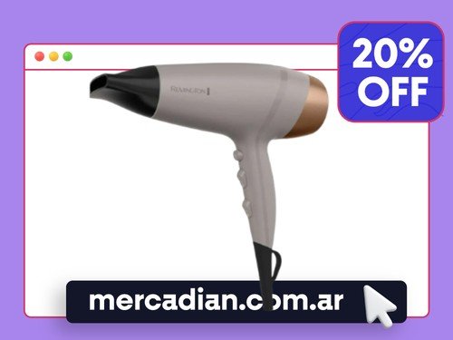 Secador Profesional Remington 2200w Collagen & Biotin Therapy D26A