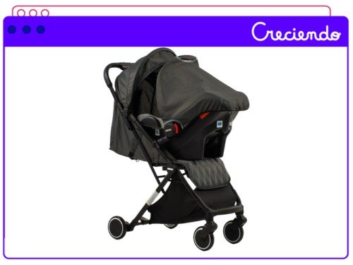 Coche Mega Baby Travel System Egeo Super Compacto