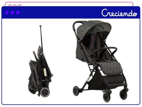 Coche Mega Baby Travel System Egeo Super Compacto