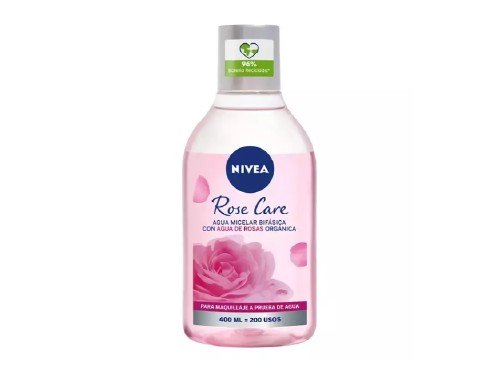 Agua Micelar Bifásica Rose Care 400 ml.