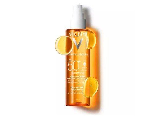 Aceite Solar Invisible Vichy Capital Soleil Cell Protect Spf 50+x200ml