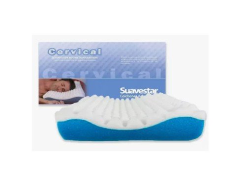 ALMOHADA RECOSTAR CERVICAL 065X040X012 SUAVESTAR