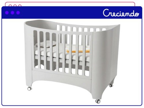 Cuna Evolutiva 3 en 1 Para Bebé Mega Baby Charriot de Madera