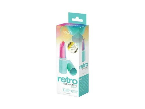 Vedo Retro Masturbador Portátil Discreto Lápiz Labial Mujer