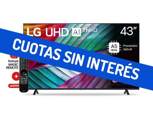 Smart Led Tv Lg 43" Uhd 4K 3840 X 2160 43Ur8750psa