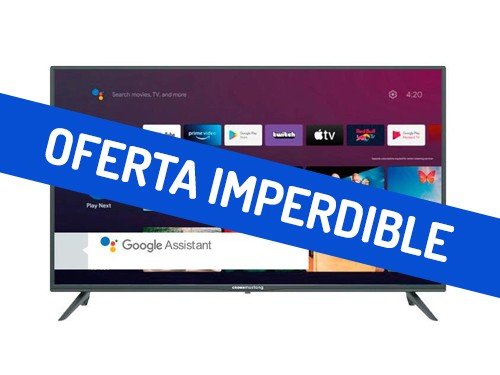 Smart Led Android Tv Crown Mustang 40" Full Hd 1920 X 1080 Cm-40St0052