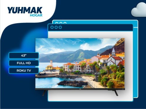 TV AOC 43" SMART ROKU FHD WIFI - 43S5135/77G