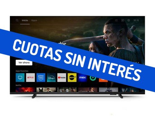 Smart Led Tv Philips 50" Uhd 4K 3840 X 2160 50Pud7309/77