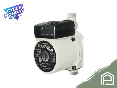 Bomba Presurizadora Rowa Sfl Mini Rw9 0.13hp Calefón Termotanque