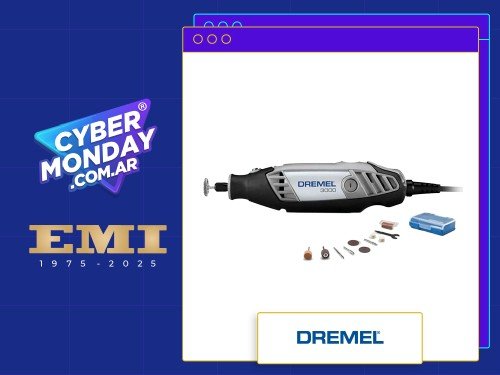 MINITORNO DREMEL 3000 C/10 ACCES.