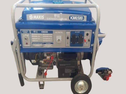 GENERADOR ELECTRICO MAXIS KM6500 6KVA 15HP 25L