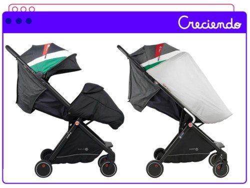 Coche de Bebé Baciuzzi B-Selfie Compacto y Ultraliviano italiano