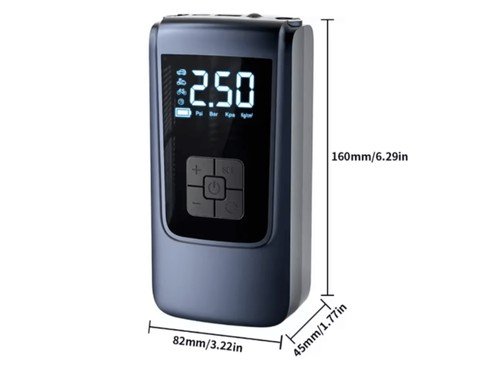 Inflador Compresor De Aire Portátil Suitu ST-9624