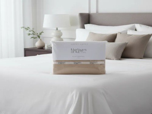 Funda Nórdica de Lino Línea Antalya Queen Size 4 Colores