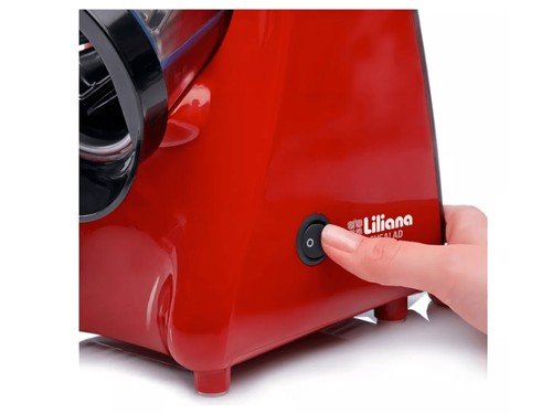 Multi Rallador Rebanador Liliana Easysalad ASM100 250w Rojo