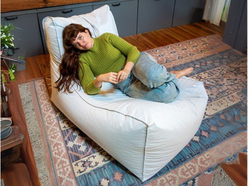 Fiaca Divan en ecocuero | Sillón moderno y resistente | G y G Fiacas