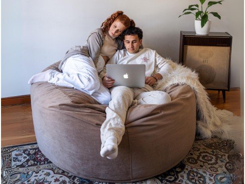 Fiaca Coliseo XL en pana | Ideal para dos personas | G y G Fiacas