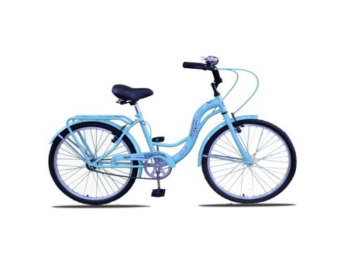 BICICLETA PASEO LAZYGIRL PLAYERA R24 EQUIPADA