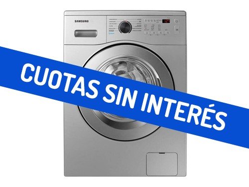 Lavarropas Automatico Inverter Samsung Ww65a40000s 6.5 Plata