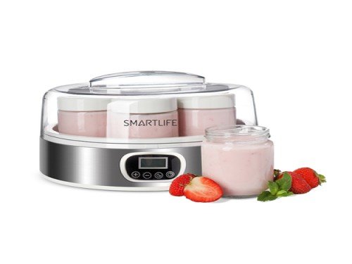 Yogurtera 1.4 Litros con 7 Frascos de Vidrio SL-YM2305 Smartlife