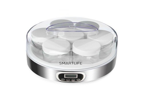 Yogurtera 1.4 Litros con 7 Frascos de Vidrio SL-YM2305 Smartlife