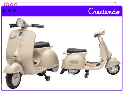 Moto A Bateria Vespa 12V
