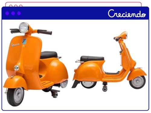 Moto A Bateria Vespa 12V