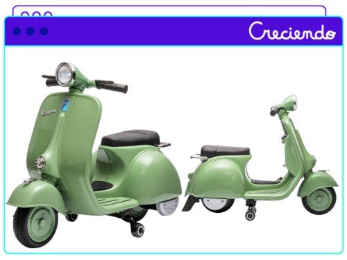 Moto A Bateria Vespa 12V