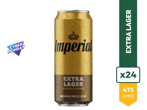 Cerveza Imperial Lager 473cc x 24
