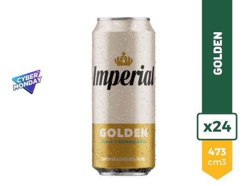 Pack Imperial Golden 473cc x 24