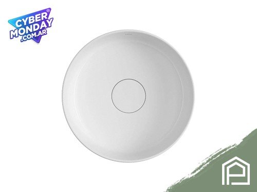 Bacha Slim De Apoyo Redonda 30cm Blanca Deca L.12030.17