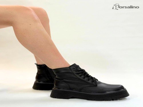 BORCEGO ACORDONADO PLATAFORMA ARMY CUERO, A UN PRECIO INCREIBLE