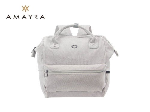 MOCHILA AMAYRA SQUARE GRIS