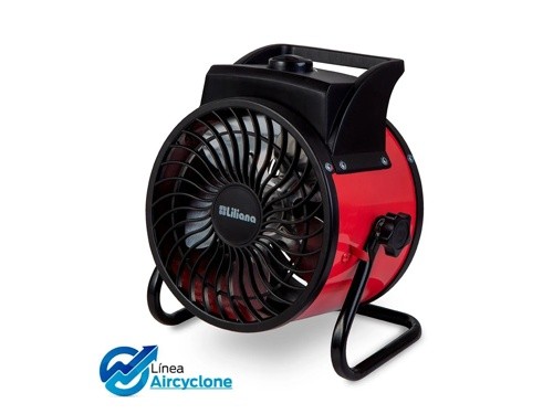 Turboventilador AirCyclone 10" Rojo Liliana