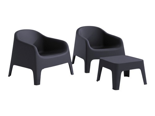 Juego de Living de 2 Sillones + Mesa Skarpo