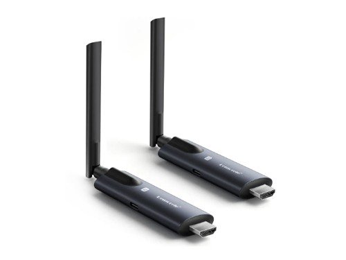 Extensor de Vídeo Inalámbrico R1000 Lemorele Negro Full HD 1080p 60Hz