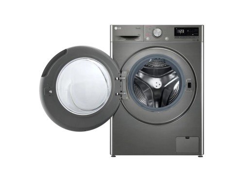 Lavarropas LG Thinq 10 Kg Inverter Carga Frontal Gris