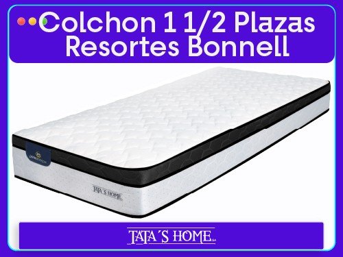 Colchon Resortes Serta 1 1/2 Plazas 100x190x24