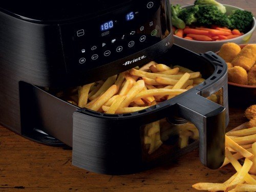 Airfryer Ariete 4 Lts 4633 Negra Freidora De Aire 1400 W Negro