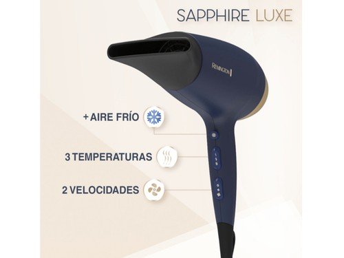 Combo Remington Plancha Alisadora D26A + Secador De Pelo S31A Sapphire