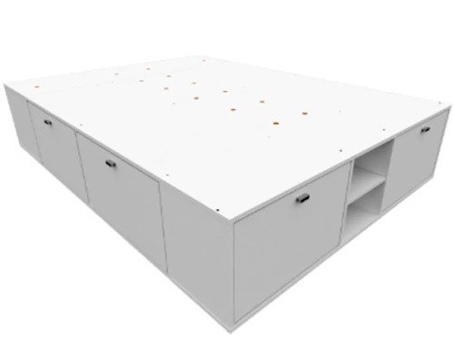 BOX MOSCONI 2 PLAZAS BENETHON TONO BLANCO 57033