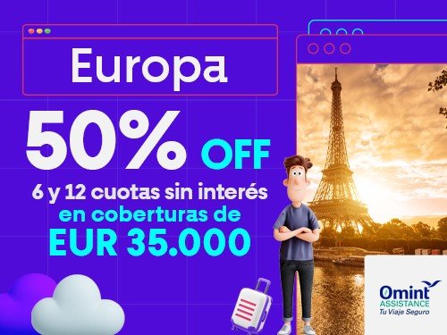 Asistencia al viajero 7 días - 1 pasajero