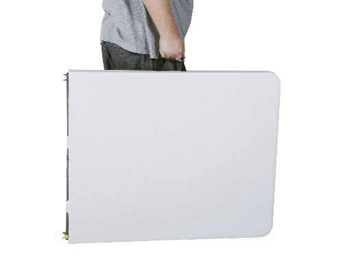 Mesa de Camping Plegable Blanca 180 x 70 x 74 cm