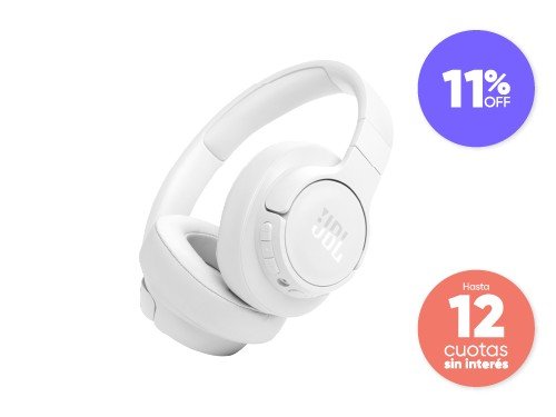 Auriculares Vincha Bluetooth JBL Tune 770NC Blancos