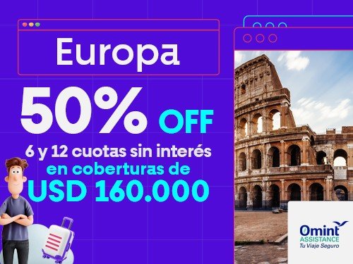 Asistencia al viajero 7 días - 1 pasajero